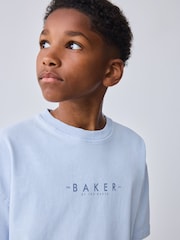 Baker by Ted Baker Blue/Pink Washed T-Shirts 2 Pack - Image 11 of 17