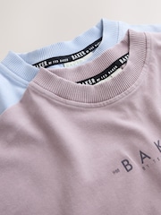 Baker by Ted Baker Blue/Pink Washed T-Shirts 2 Pack - Image 15 of 17