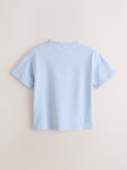 Baker by Ted Baker Blue/Pink Washed T-Shirts 2 Pack - Image 4 of 17