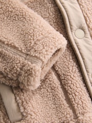 Baker by Ted Baker Bonded Borg Fleece - Image 16 of 18