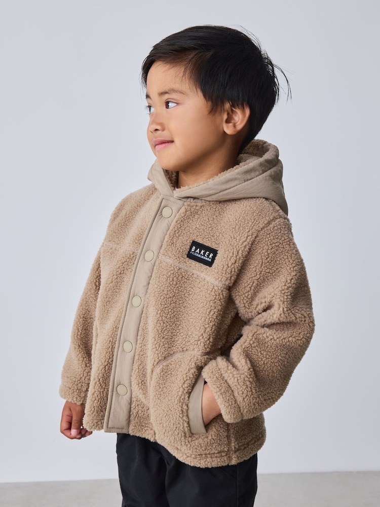 Baker by Ted Baker Bonded Borg Fleece - Image 2 of 18