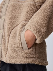 Baker by Ted Baker Bonded Borg Fleece - Image 7 of 18