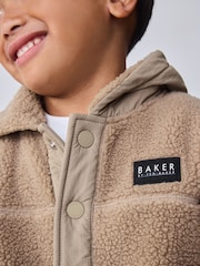 Baker by Ted Baker Bonded Borg Fleece - Image 8 of 18