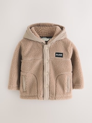 Baker by Ted Baker Bonded Borg Fleece - Image 9 of 18