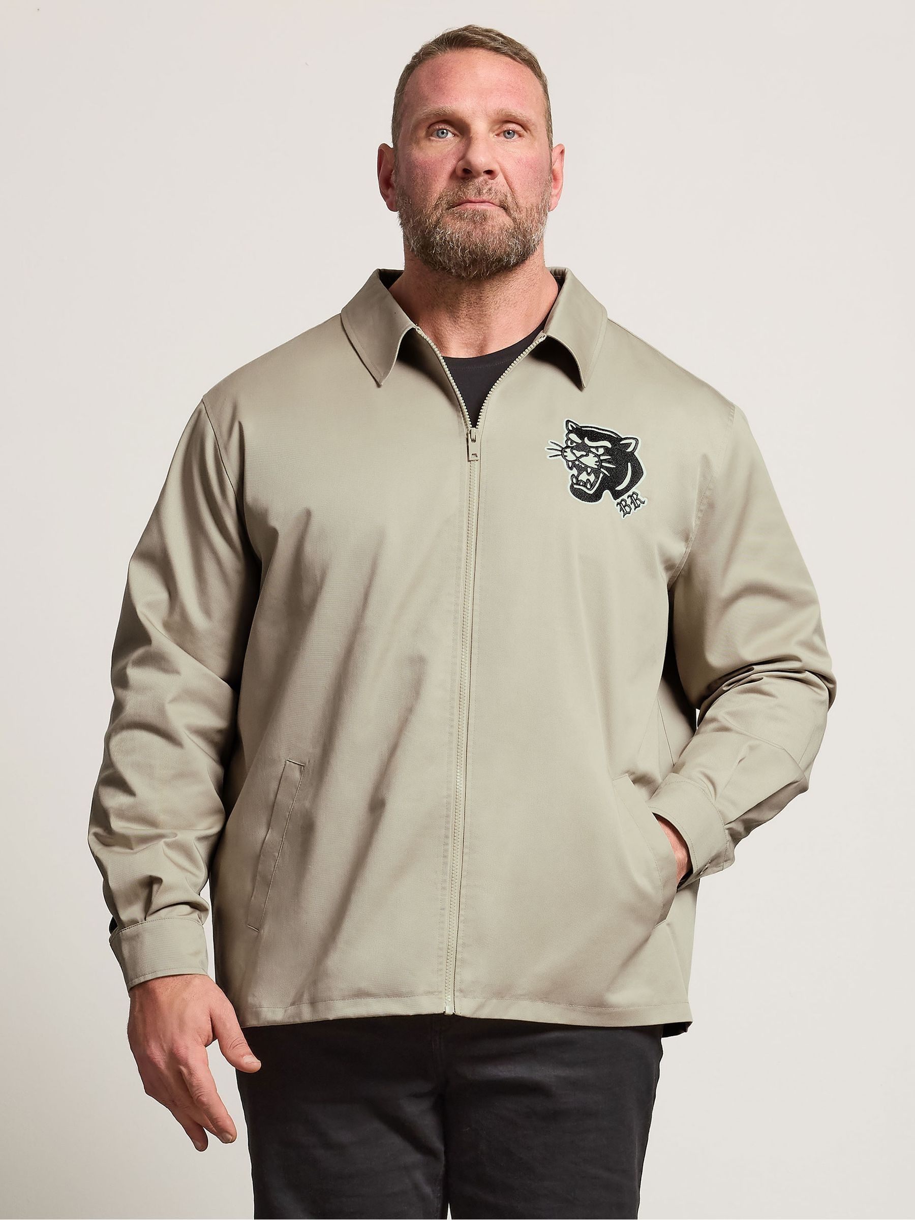 Buy BadRhino Big & Tall Natural Crockery Canvas Jacket from Next USA