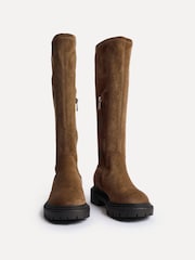 Brun clair - Bottes hautes extensibles Linzi Hallie - Image 3 sur 5