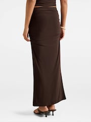 Forever New Brown Jazelle Jersey Maxi Skirt - Image 3 of 5