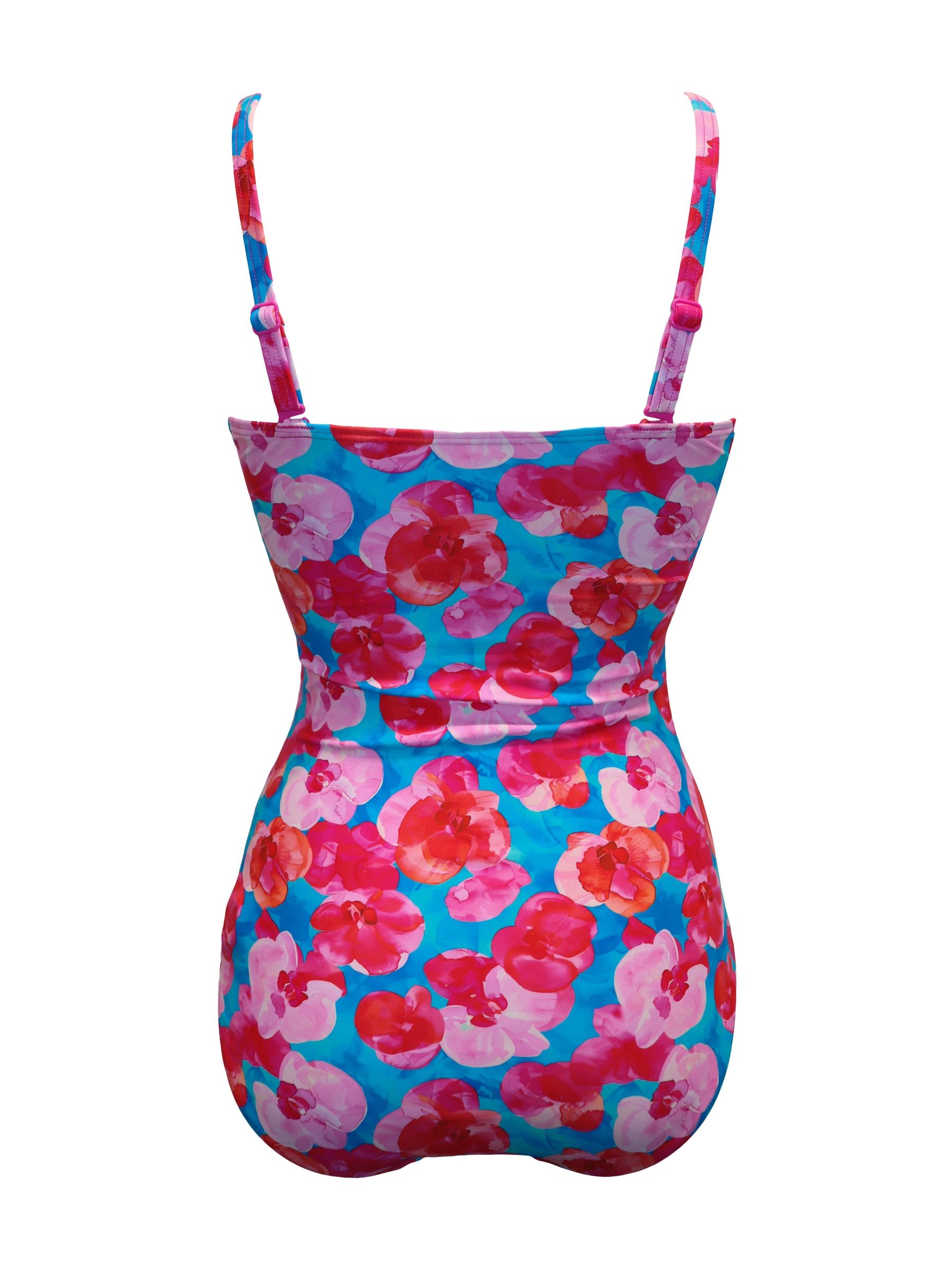 Buy Pour Moi Blue/Pink Santa Monica Removable Straps Tummy Control