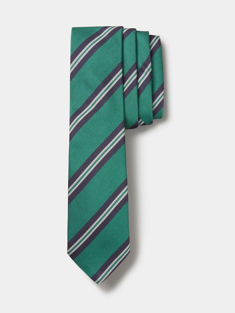 Aubin Green Silk Tie - Image 1 of 2