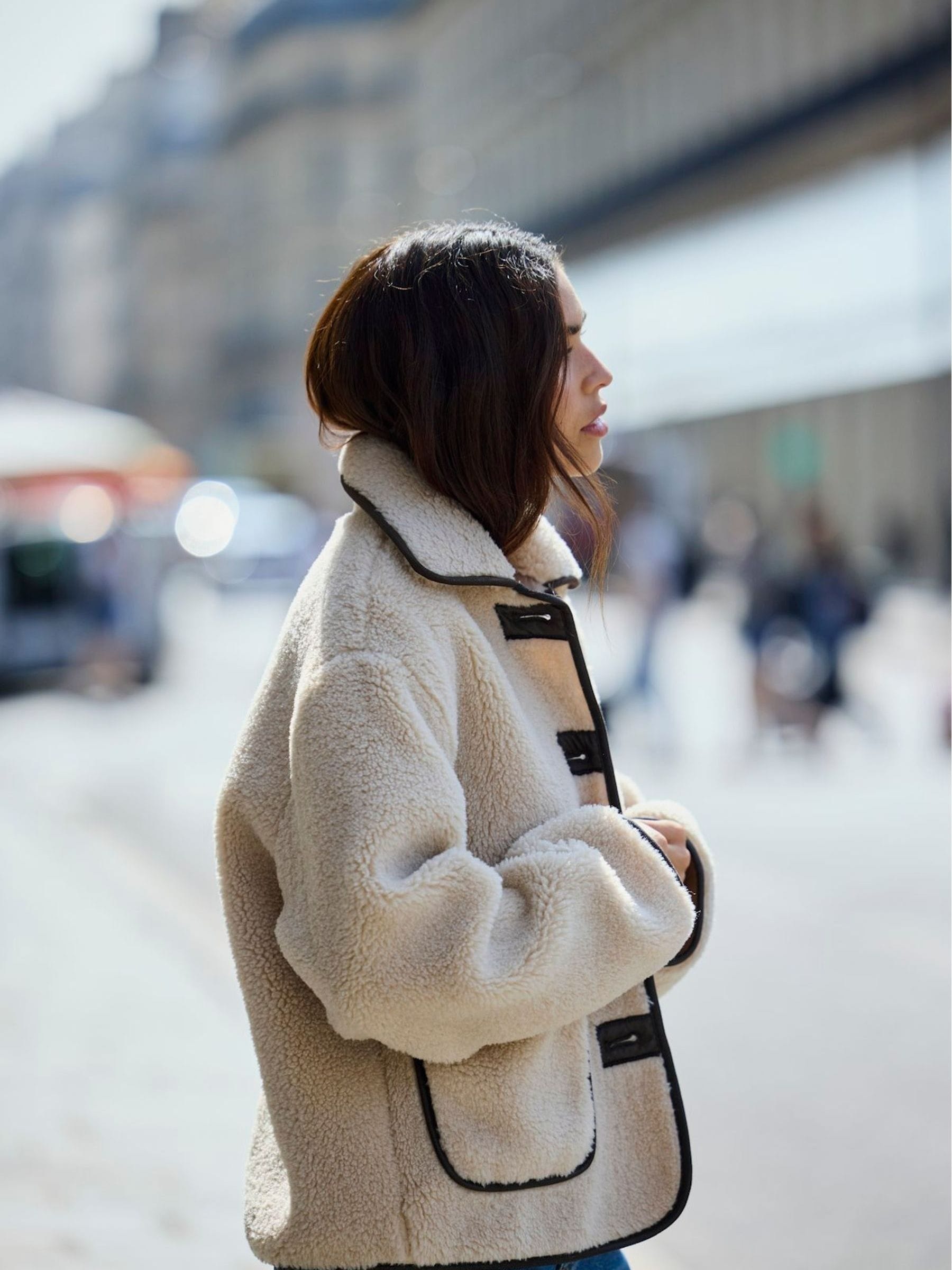 Buy JDY Grey Sherpa Jacket from Next South Africa