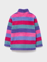 Crew Clothing Pink Borg Zip-Through Fleece - Image 2 of 3