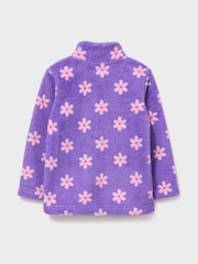 Crew Clothing Company פליז מבד טדי עם רוכסן לכל האורך - תמונה 2 מתוך 3