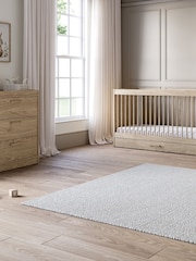 Silver Cross Brown Geneva Cot Bed and Dresser - Image 2 of 6