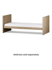 Silver Cross Brown Geneva Cot Bed - Image 3 of 6