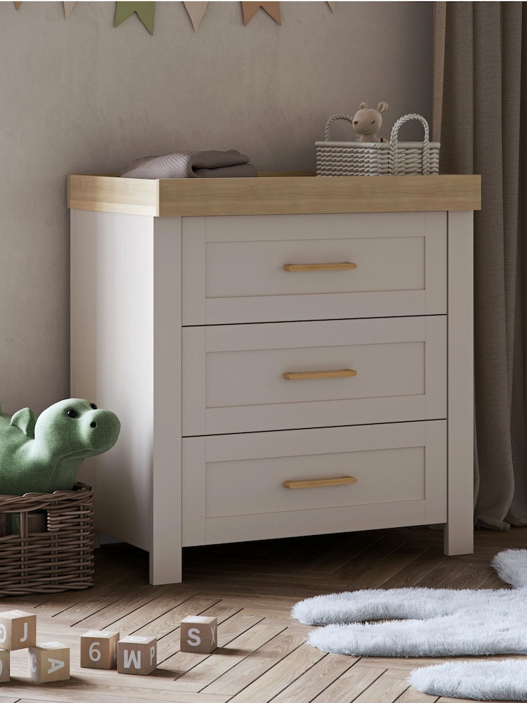 Silver Cross Natural Seville Dresser and Wardrobe - Image 3 of 3