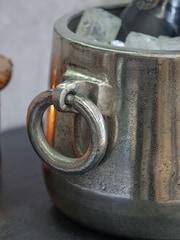 One.World Silver Smithfield Wine Cooler with Ring Handles - Image 2 of 2