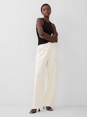 French Connection Cream Harrie Suiting Trousers - Image 3 of 6