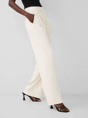French Connection Cream Harrie Suiting Trousers - Image 5 of 6