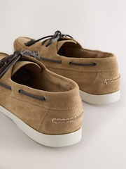 Stone Leather Boat Shoes - Image 4 of 6