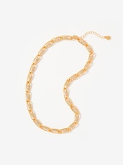 Mint Velvet Gold Gold Tone Pave Chain Necklace - Image 2 of 3