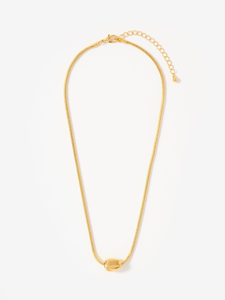 Mint Velvet Gold Tone Sphere Necklace - Image 1 of 4