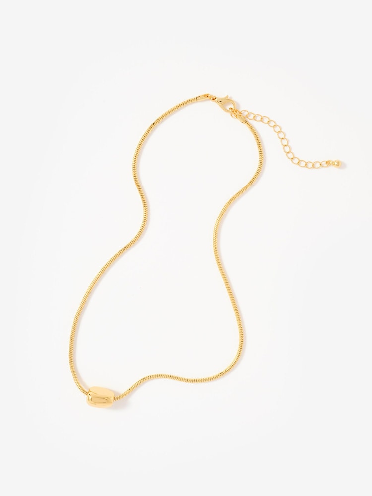 Mint Velvet Gold Tone Sphere Necklace - Image 2 of 4