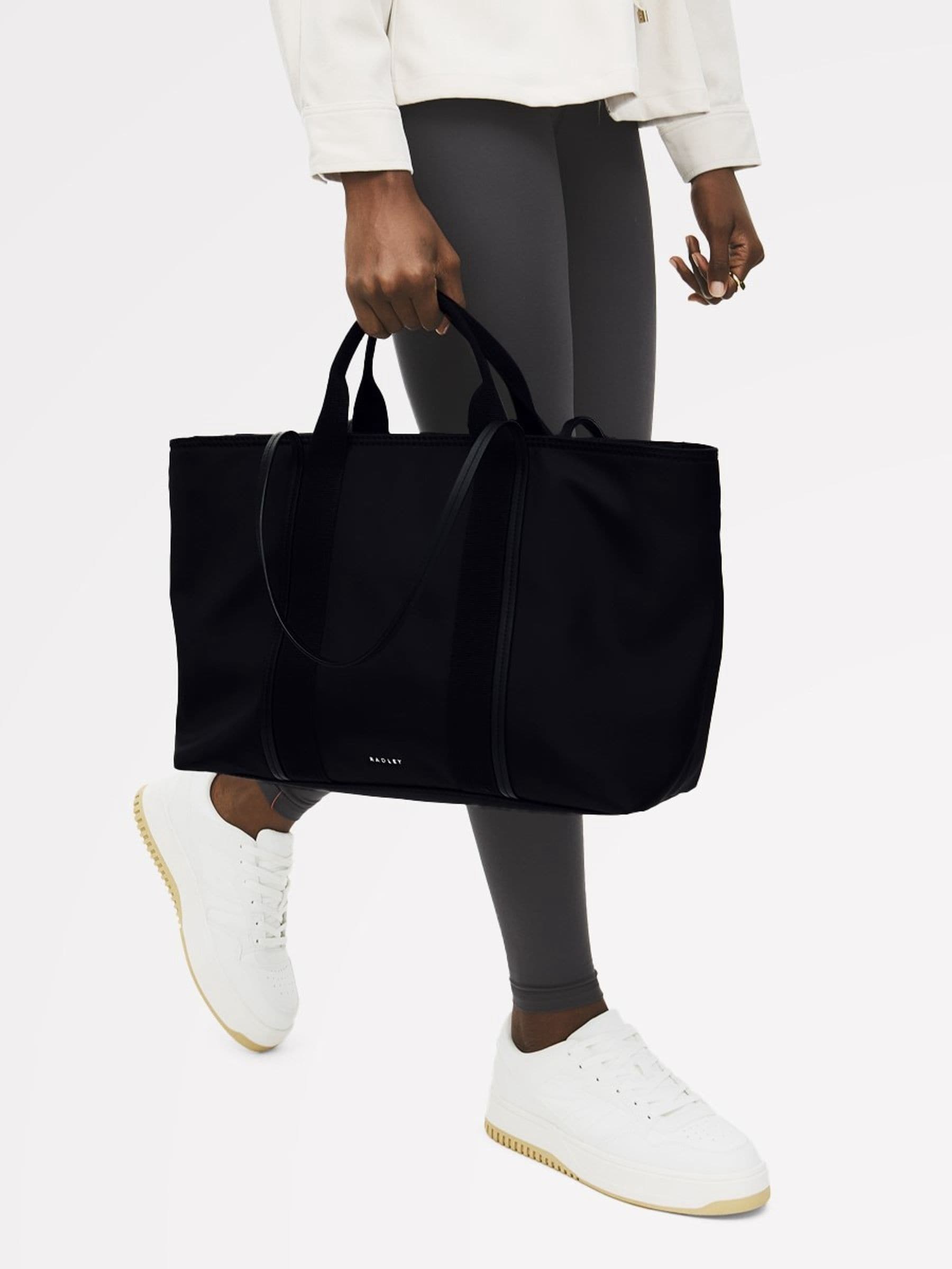 Buy Radley Black Halley Row Large Tote Bag from Next USA