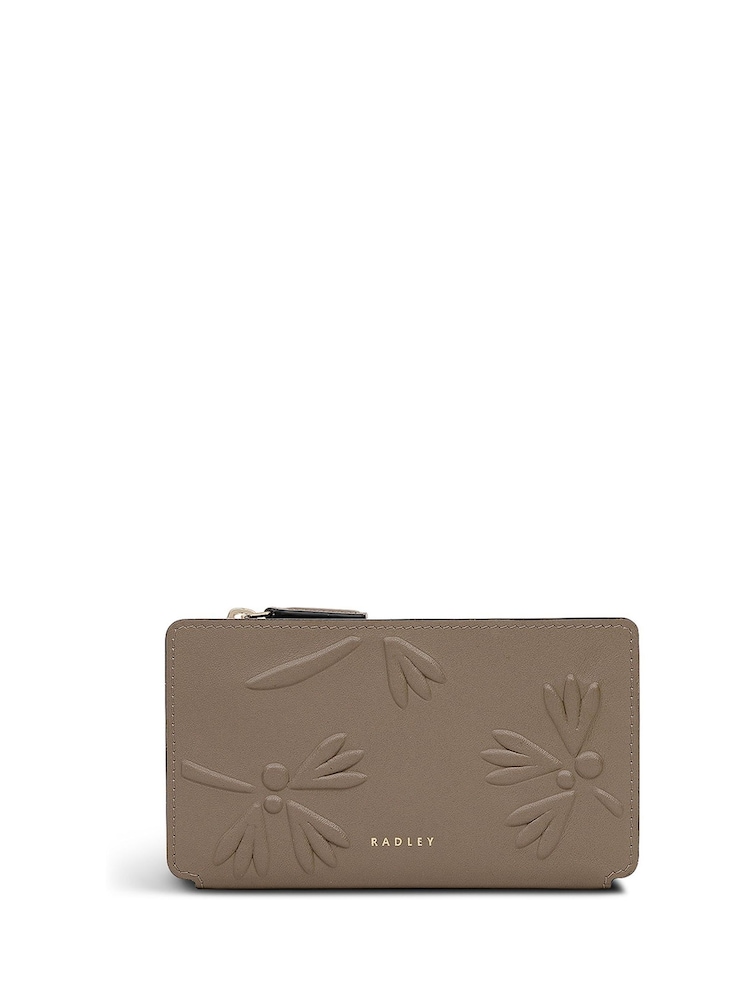 Radley Light Brown Coin Street Debossed Medium Purse - Image 1 of 4
