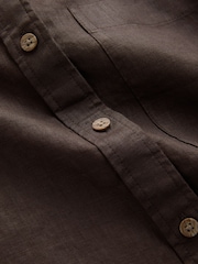 Čokoladno rjava - Srajca s kratkimi rokavi N. Premium - Slika 8 iz 8