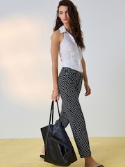 Weiß - Halter Neck Sleeveless Shirt - Bild 2 von 4