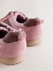 Purple Standard Fit (F) Elastic Lace Trainers - Image 3 of 4