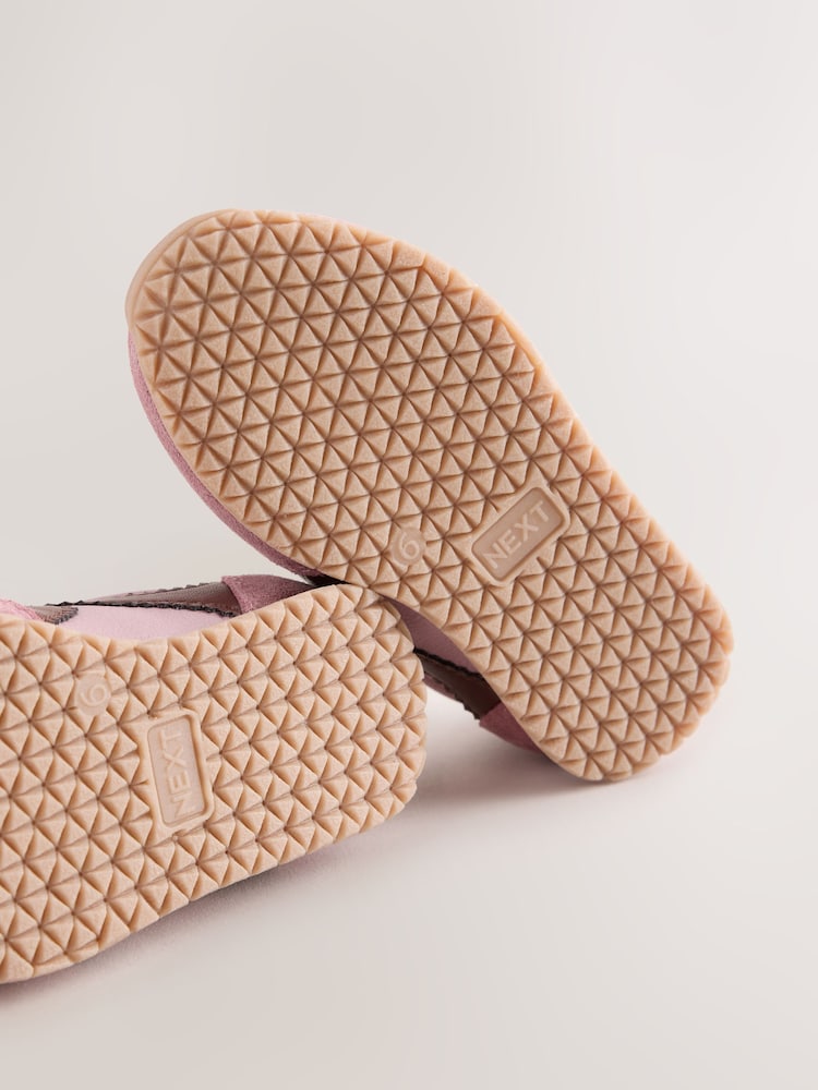 Purple Standard Fit (F) Elastic Lace Trainers - Image 4 of 4 Purple Standard Fit (F) Elastic Lace Trainers - Image 4 of 4
