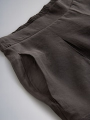 The Set 2 Pack Balloon Trouser Black/Chocolate Brown - Image 8 of 9