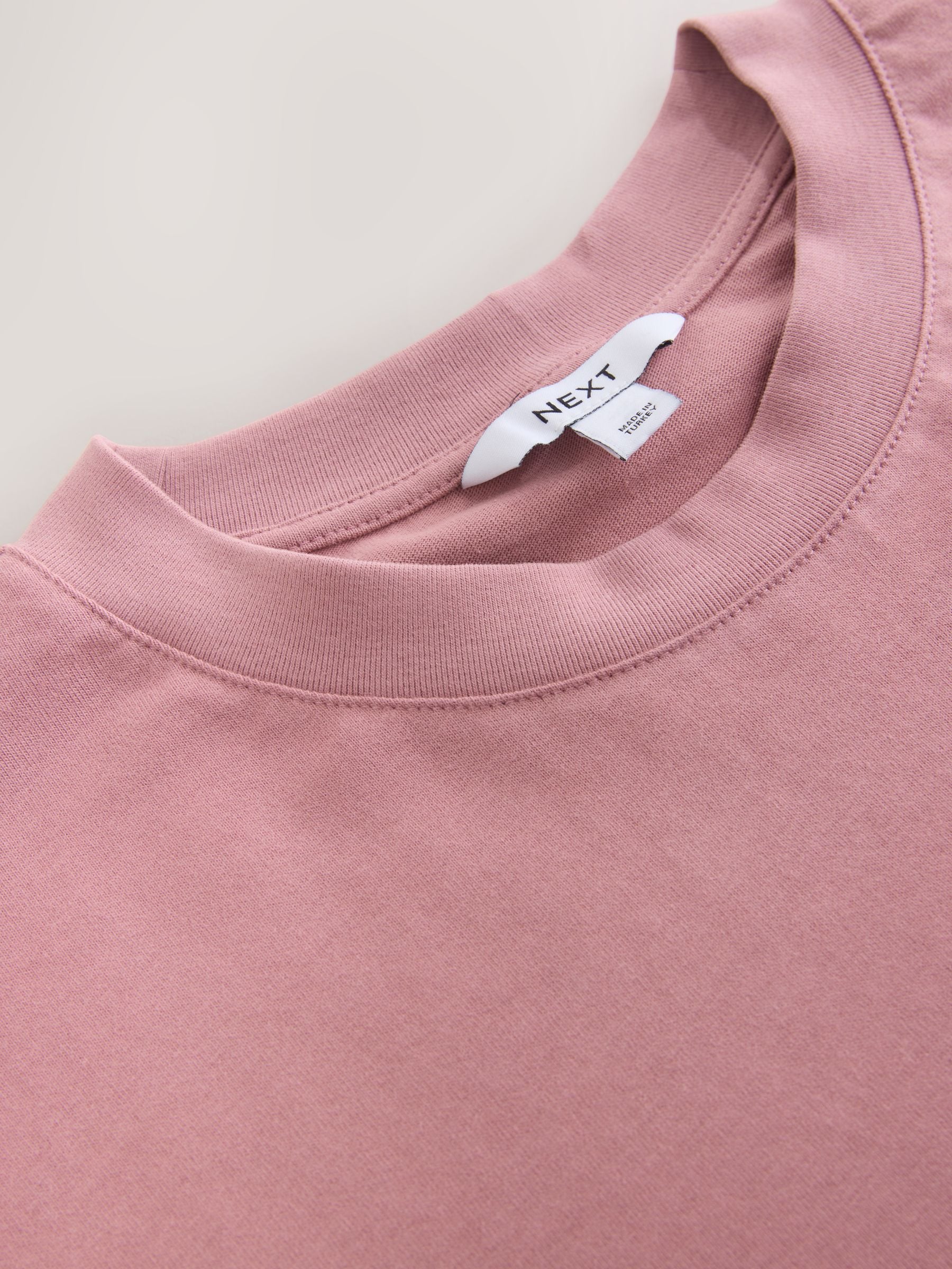 Buy Pink Short Sleeve Lace Hem T-Shirt from Next USA