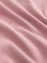 Pink Short Sleeve Lace Hem T-Shirt - Image 7 of 7