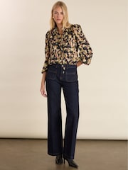 Baukjen Black Eve Printed Blouse - Image 4 of 5