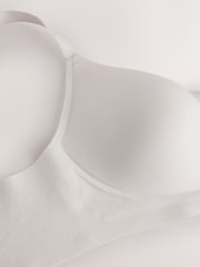 Cream Padded Non Wire N. Premium Cloud Soft Ultimate Comfort Bra - Image 7 of 8