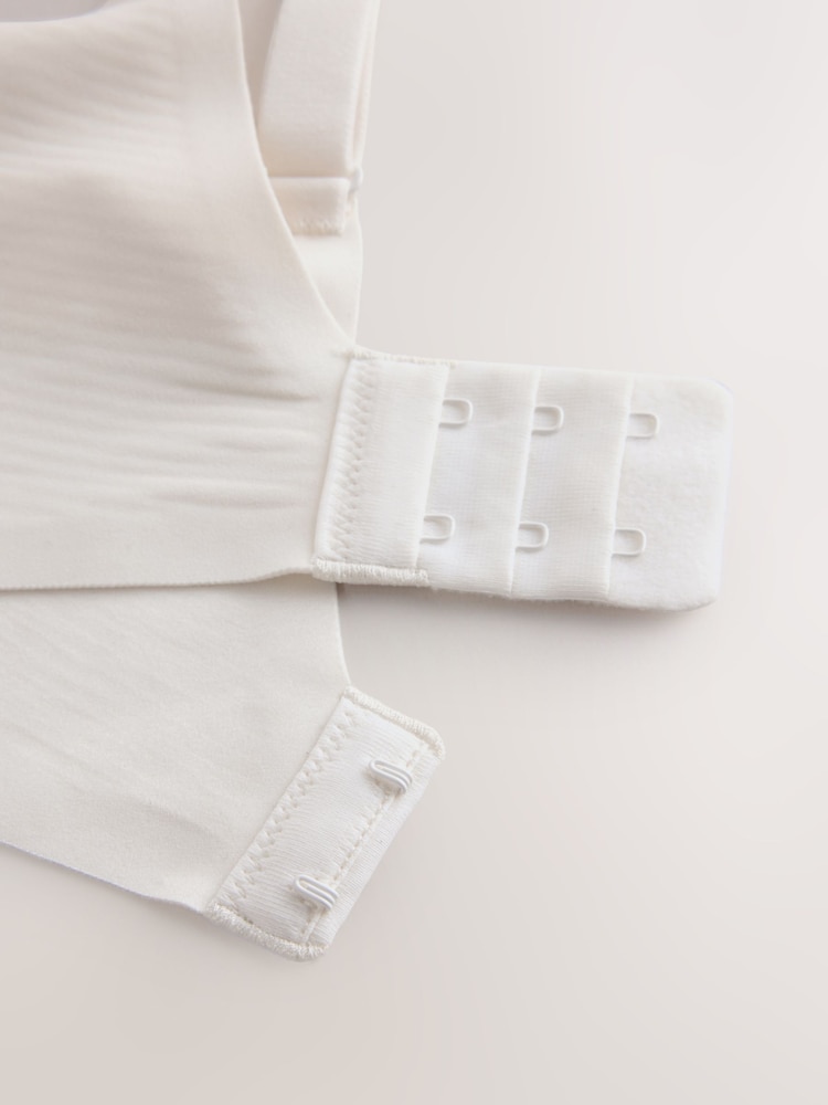 Cream Padded Non Wire N. Premium Cloud Soft Ultimate Comfort Bra - Image 8 of 8 Cream Padded Non Wire N. Premium Cloud Soft Ultimate Comfort Bra - Image 8 of 8