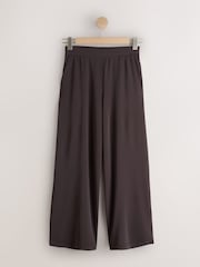 Chocolate Brown Wide Leg Trousers - Image 5 of 8