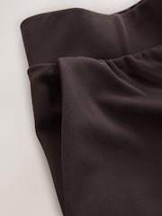 Chocolate Brown Wide Leg Trousers - Image 6 of 8