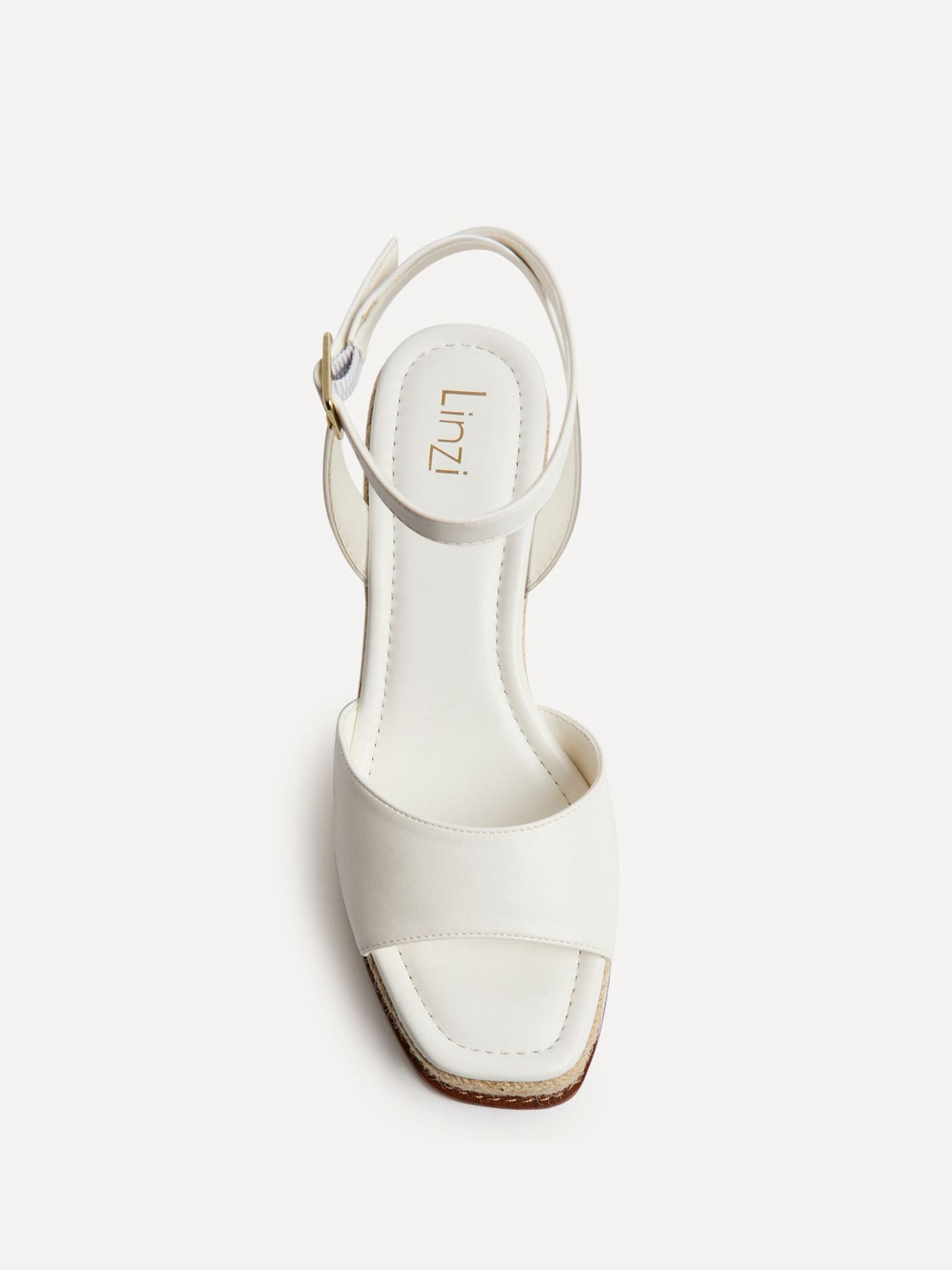 Buy Linzi White Scene Espadrille Platform Wedge Sandals from Next USA