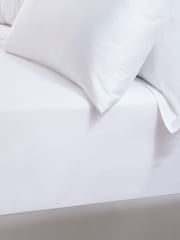 The Linen Consultancy TLC 5 Star Hotel Concept 500TC Cotton Sateen Fitte Sheet - صورة 2 من 3