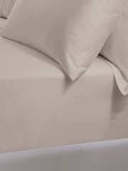 The Linen Consultancy TLC 5 Star Hotel Concept 500TC Cotton Sateen Fitte Sheet - صورة 2 من 3