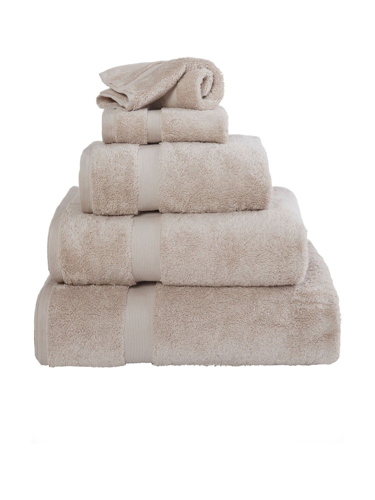 The Linen Consultancy Natural TLC 5 Star Hotel Concept 100% Cotton Natural Towel - Image 1 of 2