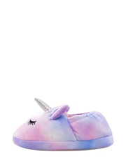 Harry Bear Pink Unicorn Tie Dye Slippers - Image 3 of 5