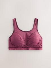 Berry B-G Active Sports High Impact Dry Tech Non Padded Bra - Image 6 of 8