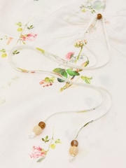 Reiss Ivory Quinny Linen-Blend Floral-Print Top - Image 6 of 6