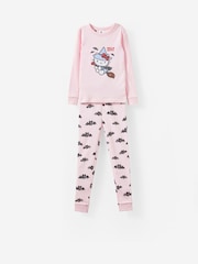 وردي - Cotton On Jesse Long Sleeve Pyjamas Set - صورة 1 من 3