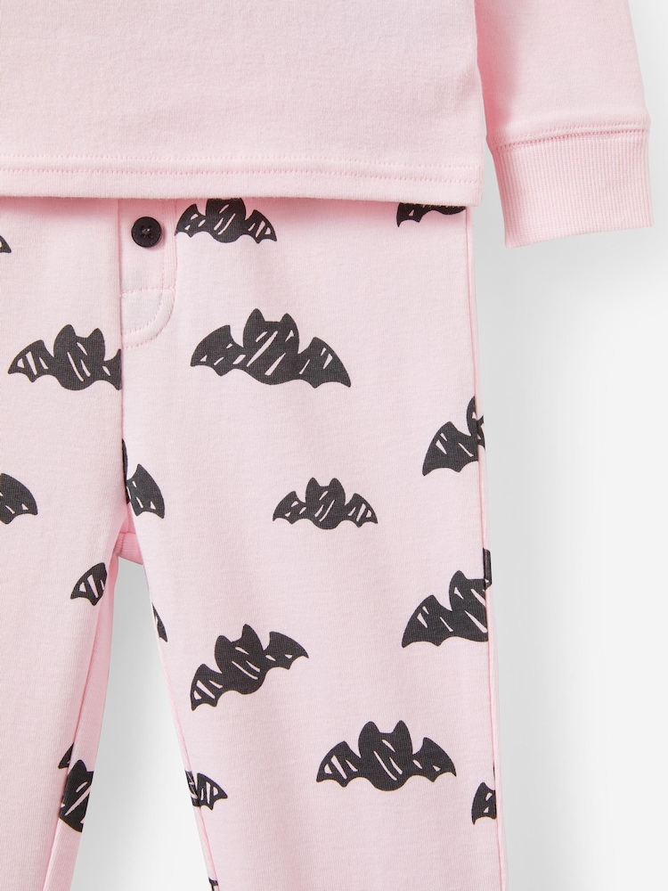 Cotton On Pink Jesse Long Sleeve Pyjamas Set - Image 3 of 3 Cotton On Pink Jesse Long Sleeve Pyjamas Set - Image 3 of 3