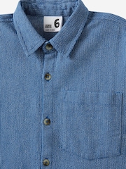 Cotton On Blue Carter Long Sleeve Skate Shirt - Image 2 of 2
